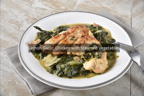 Lemon Garlic Chicken with Steamed Vegetables Phase 3