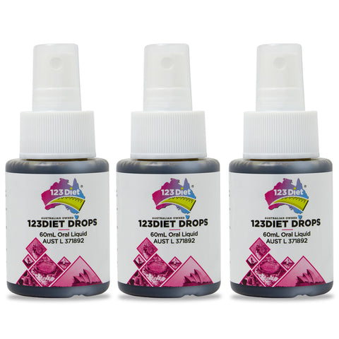 BUY 2 GET 3RD FREE 123DIET DROPS ENDING SOON